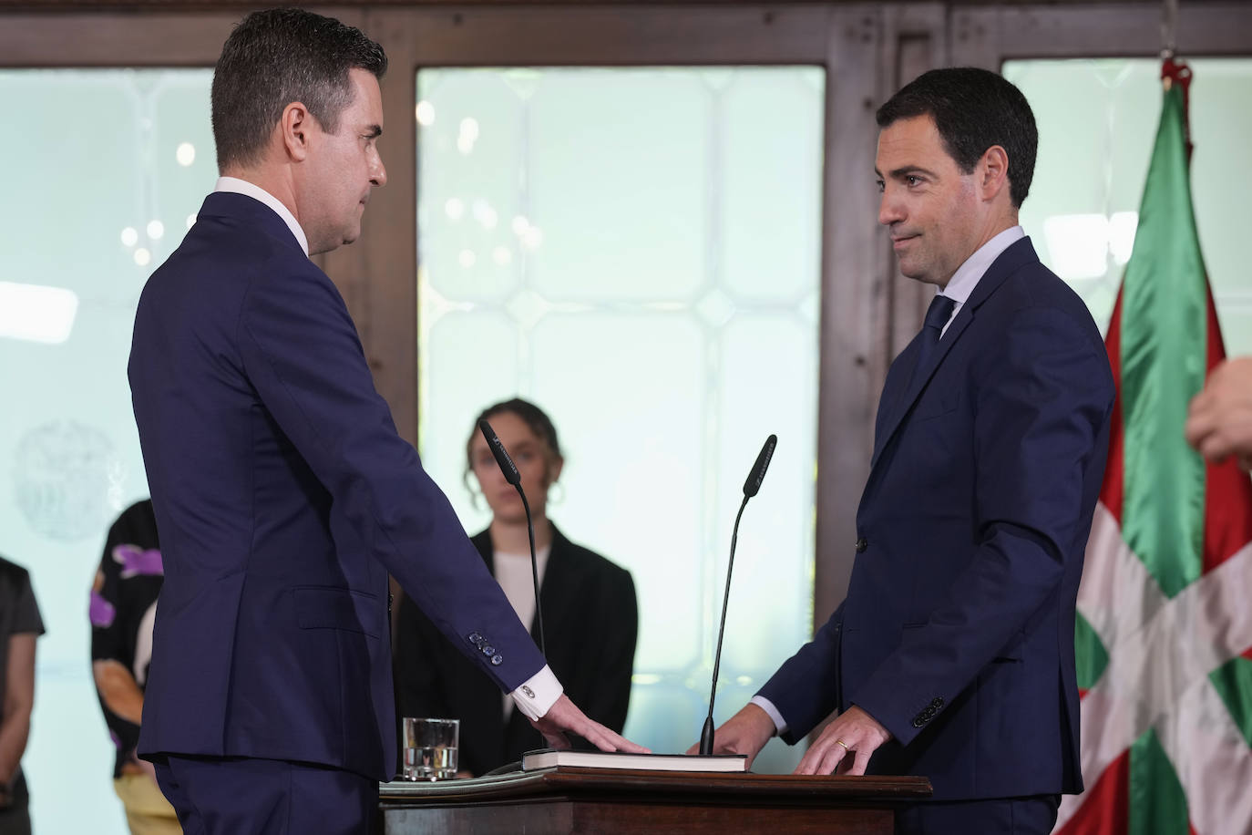 El nuevo consejero de Industria, Transición energética y Sostenibilidad, Mikel Jauregi.