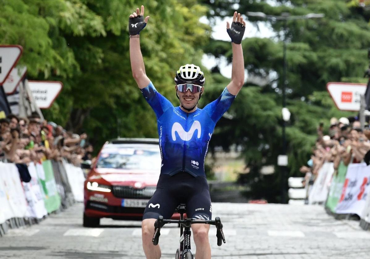 Alex Aranburu ganó el domingo el Campeonato de España en Madrid.