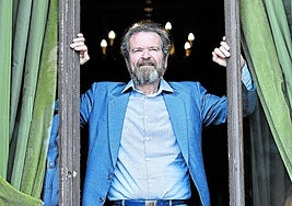 Michael Lamb, en el palacio de Miramar de San Sebastián