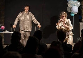 Promesa berdina egin diegu lagun guztiei' obrako une bat.