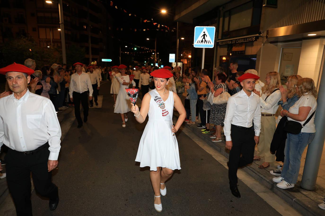 Las cantineras del Alarde tradicional se presentarán en la plaza Ensanche