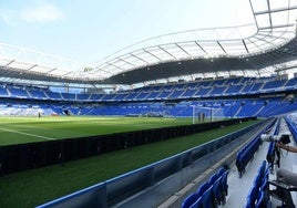 El estadio Reale Arena, por dentro.