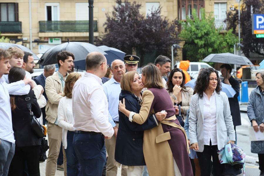 Donostia rinde tributo a la memoria de Manuel Orcera