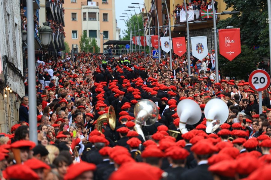Fotos: Las imágenes del Alarde Tradicional de Irun