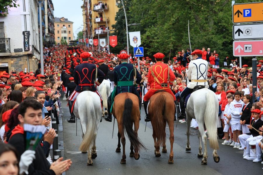Fotos: Las imágenes del Alarde Tradicional de Irun