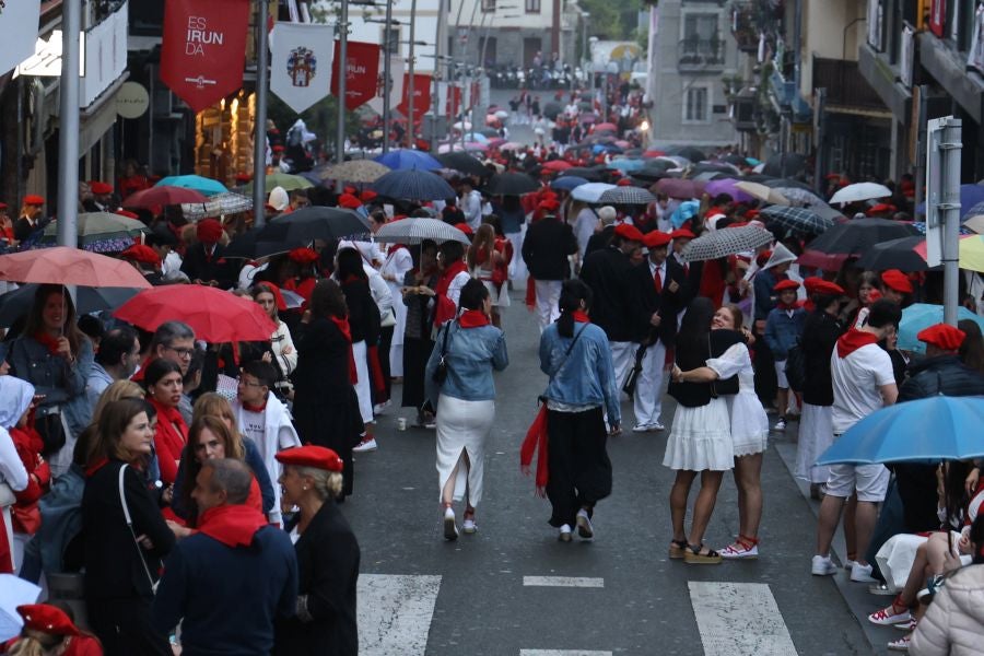 Fotos: Las imágenes del Alarde Tradicional de Irun