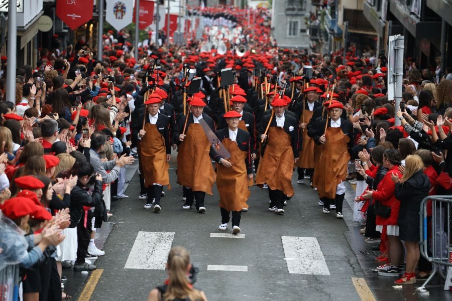 Fotos: Las imágenes del Alarde Tradicional de Irun