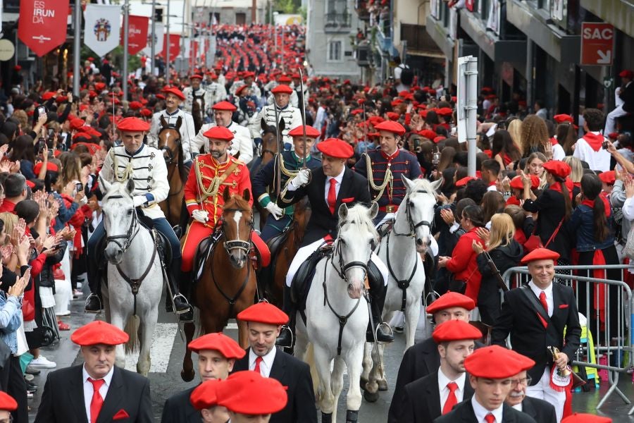 Fotos: Las imágenes del Alarde Tradicional de Irun