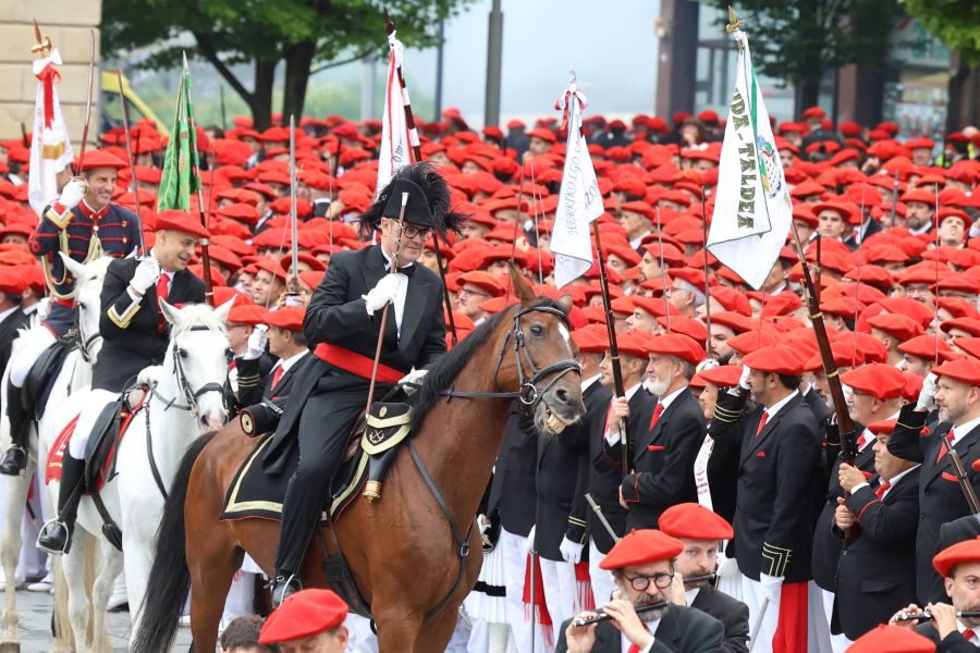 Fotos: Las imágenes del Alarde Tradicional de Irun