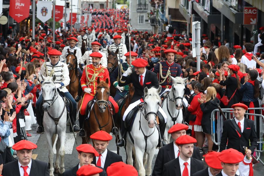 Fotos: Las imágenes del Alarde Tradicional de Irun