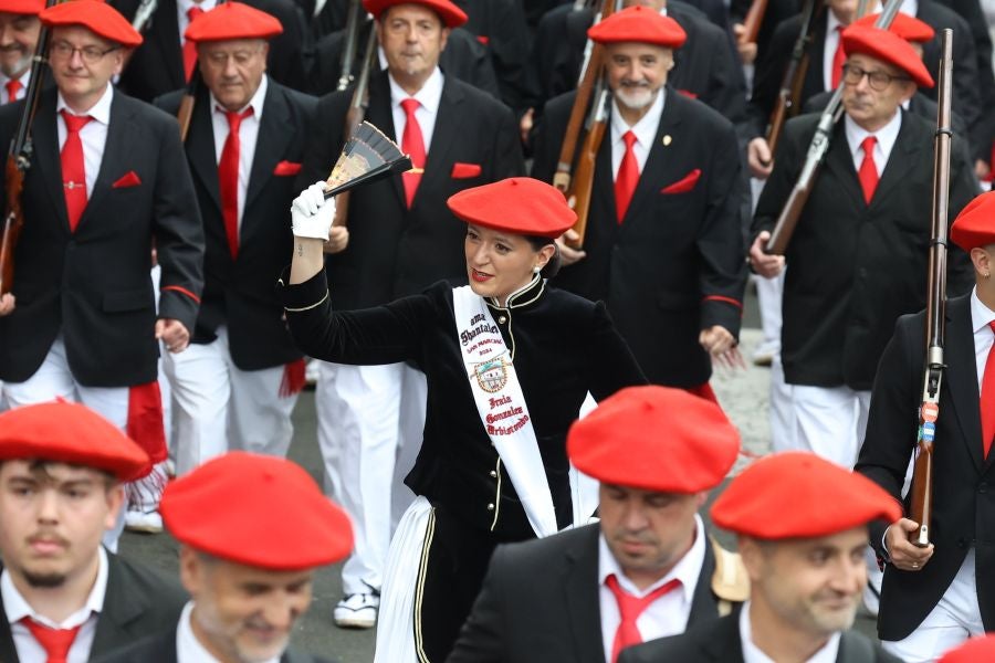 Fotos: Las imágenes del Alarde Tradicional de Irun