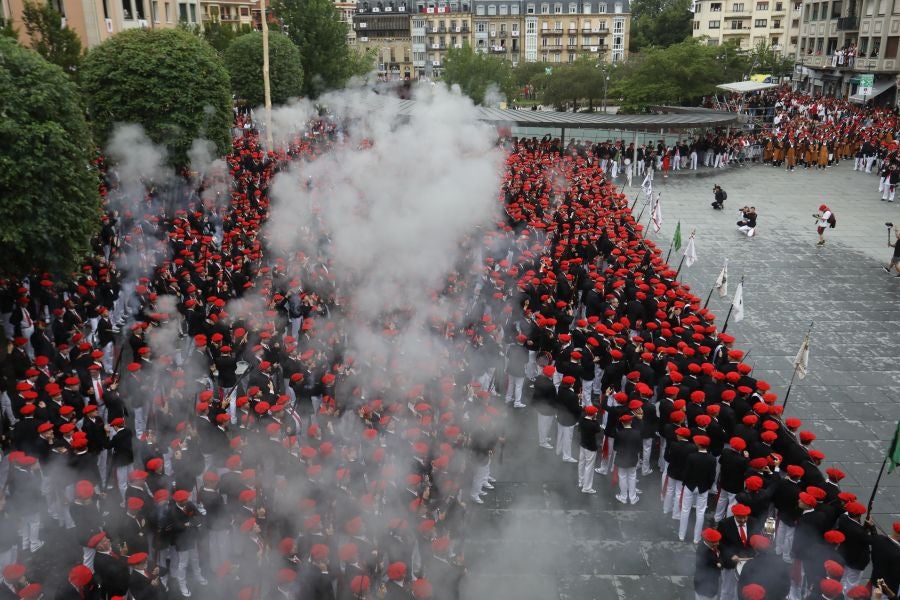 Fotos: Las imágenes del Alarde Tradicional de Irun