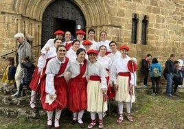 Ezpata Dantza a la Virgen en Zumarraga