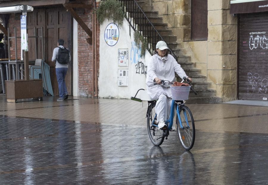 Julio arranca gris y lluvioso