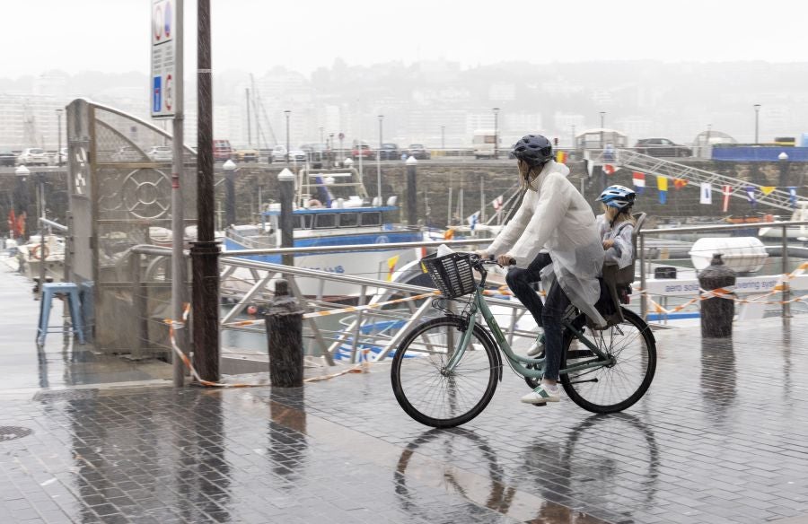 Julio arranca gris y lluvioso
