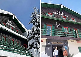 Javier y Alfredo Landa, expropietarios del Hotel Candanchú.