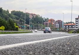 Zona en la que se produjo el atropello mortal de Egoitz el pasado 22 de junio.