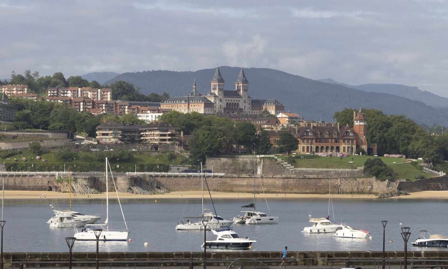 Un espejismo del verano en San Sebastián