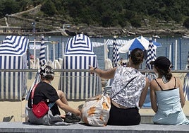 Un espejismo del verano en San Sebastián