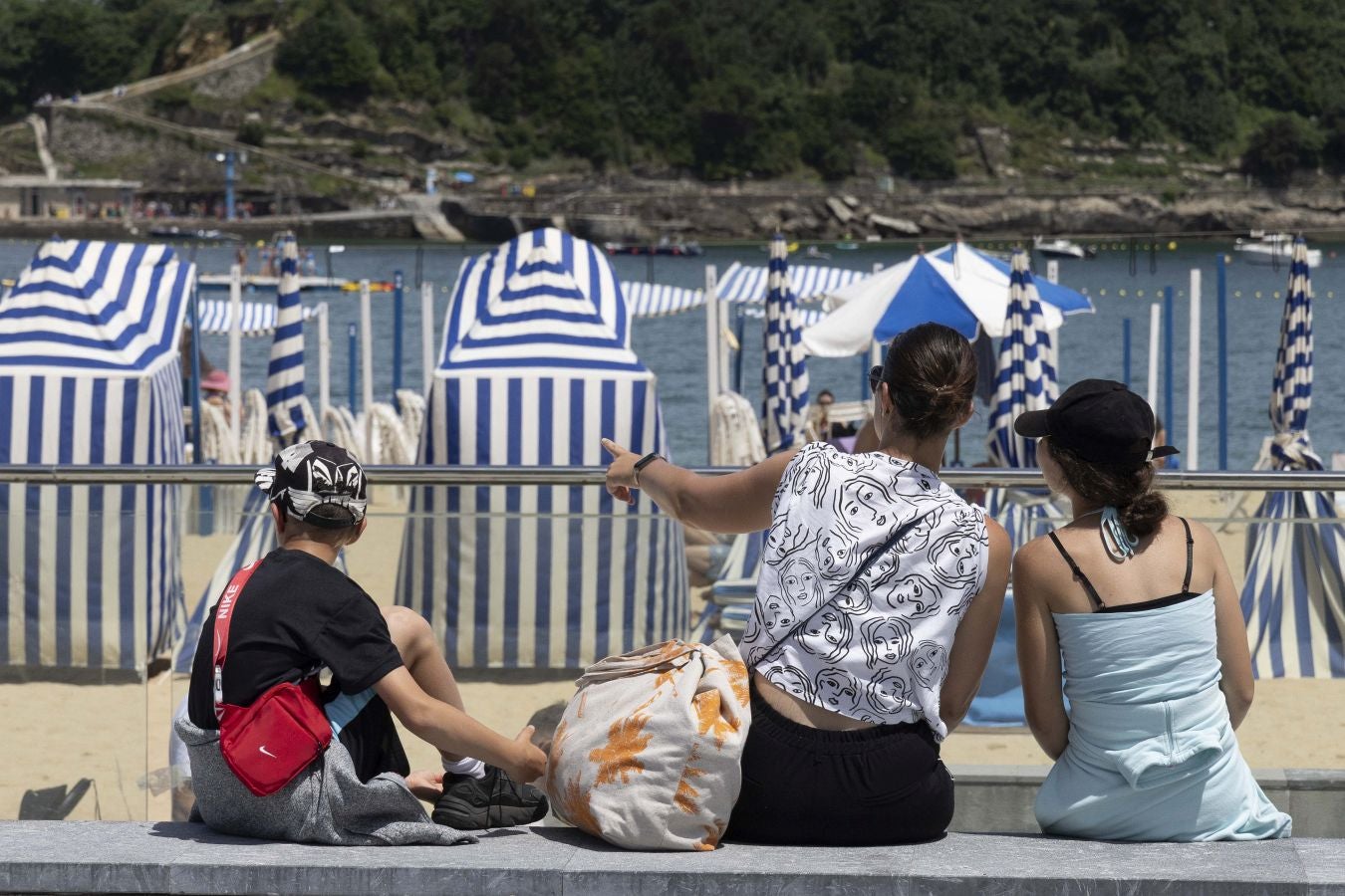 Un espejismo del verano en San Sebastián