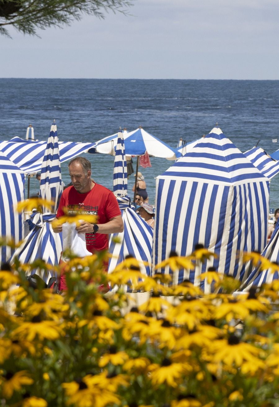 Un espejismo del verano en San Sebastián