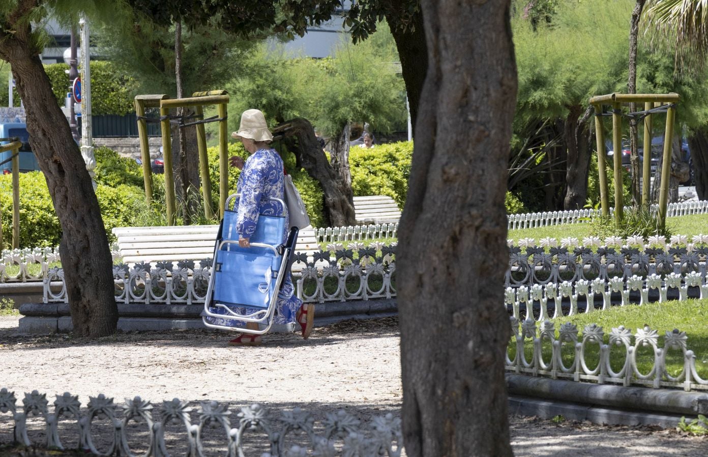 Un espejismo del verano en San Sebastián