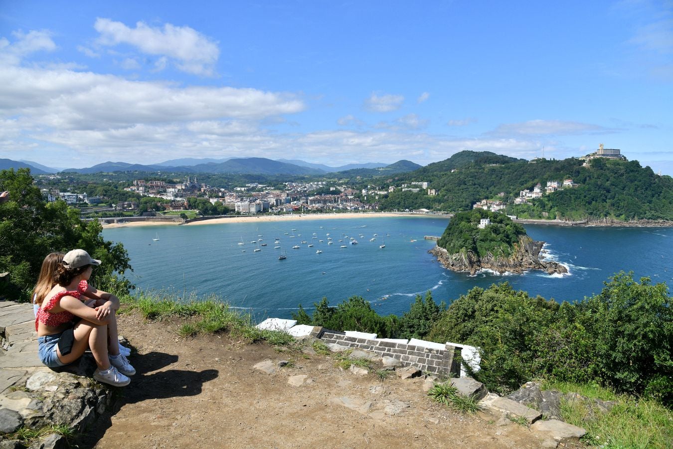 Un espejismo del verano en San Sebastián