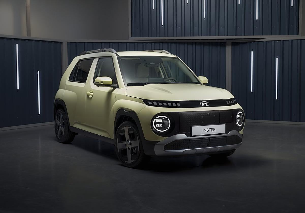 El exterior del Hyundai Inster