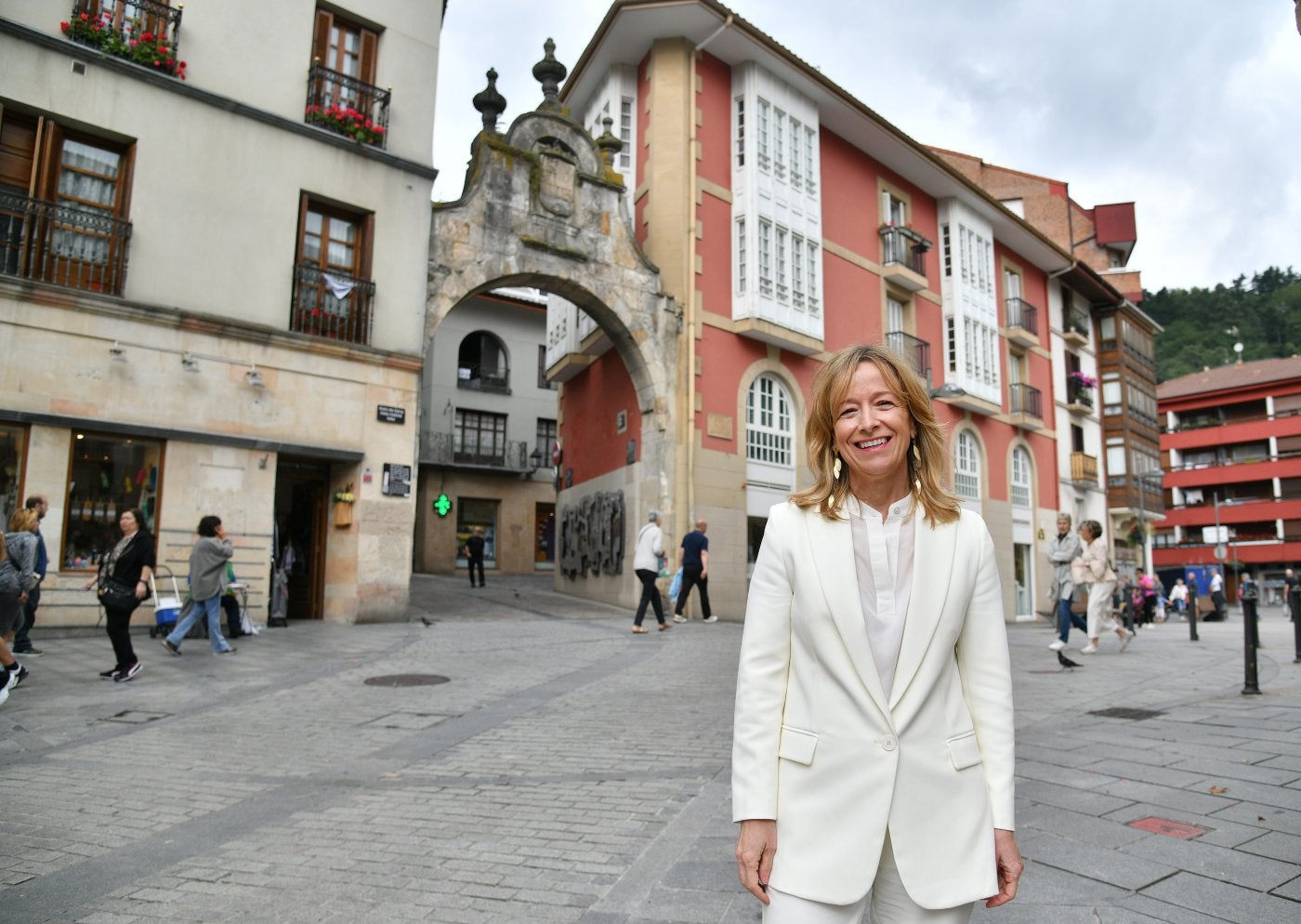 Eider Mendoza, el pasado martes en Arrasate.