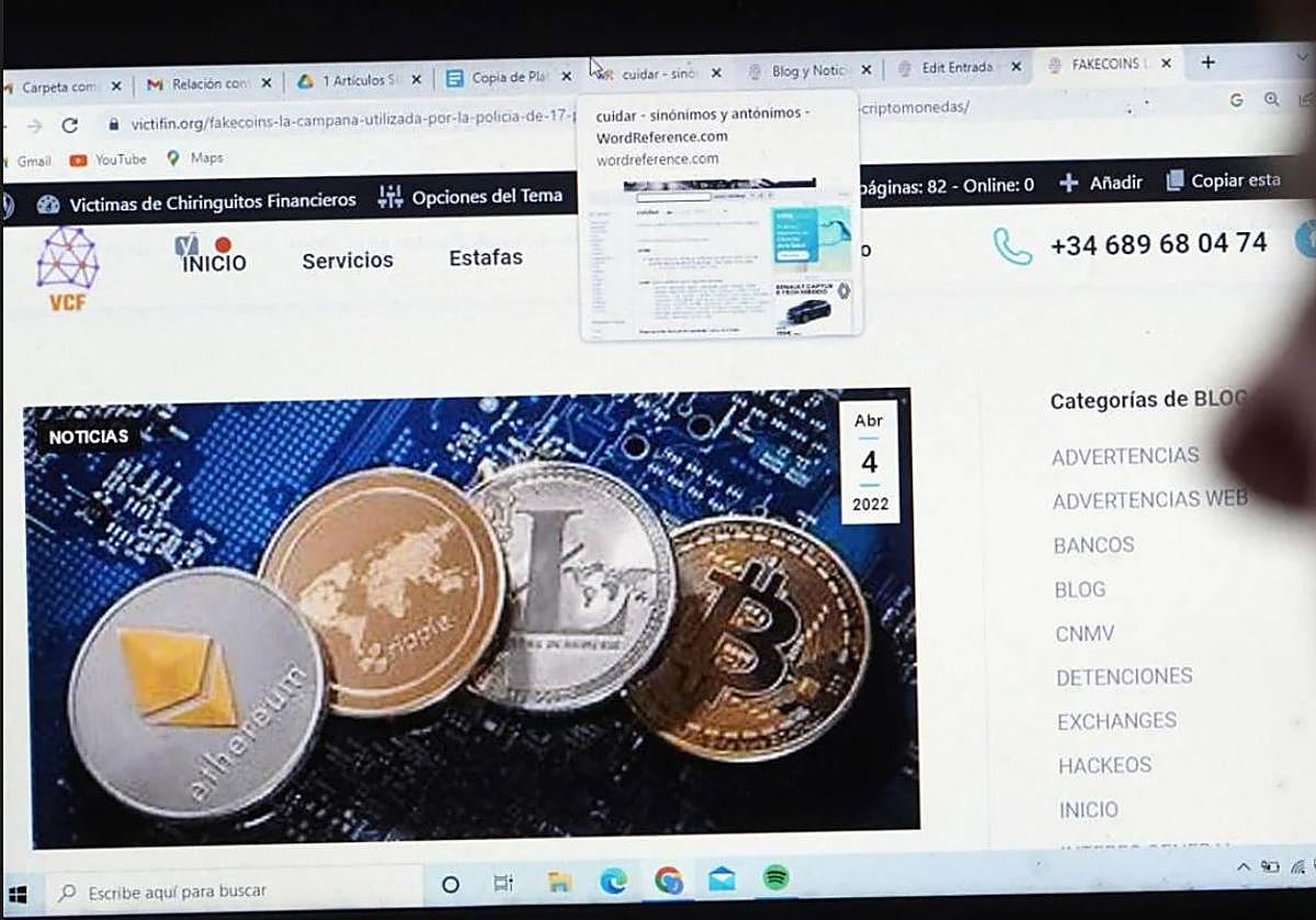 Esclarecidas tres ciberestafas a guipuzcoanos con 'mulas económicas' de Madrid y La Rioja