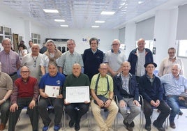 EncuentroDieciseis hermanos acudieron al acto de despedida en el centro.