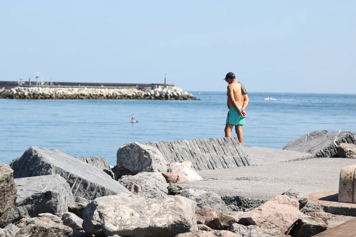 Playas y ríos por fin llenos en Gipuzkoa