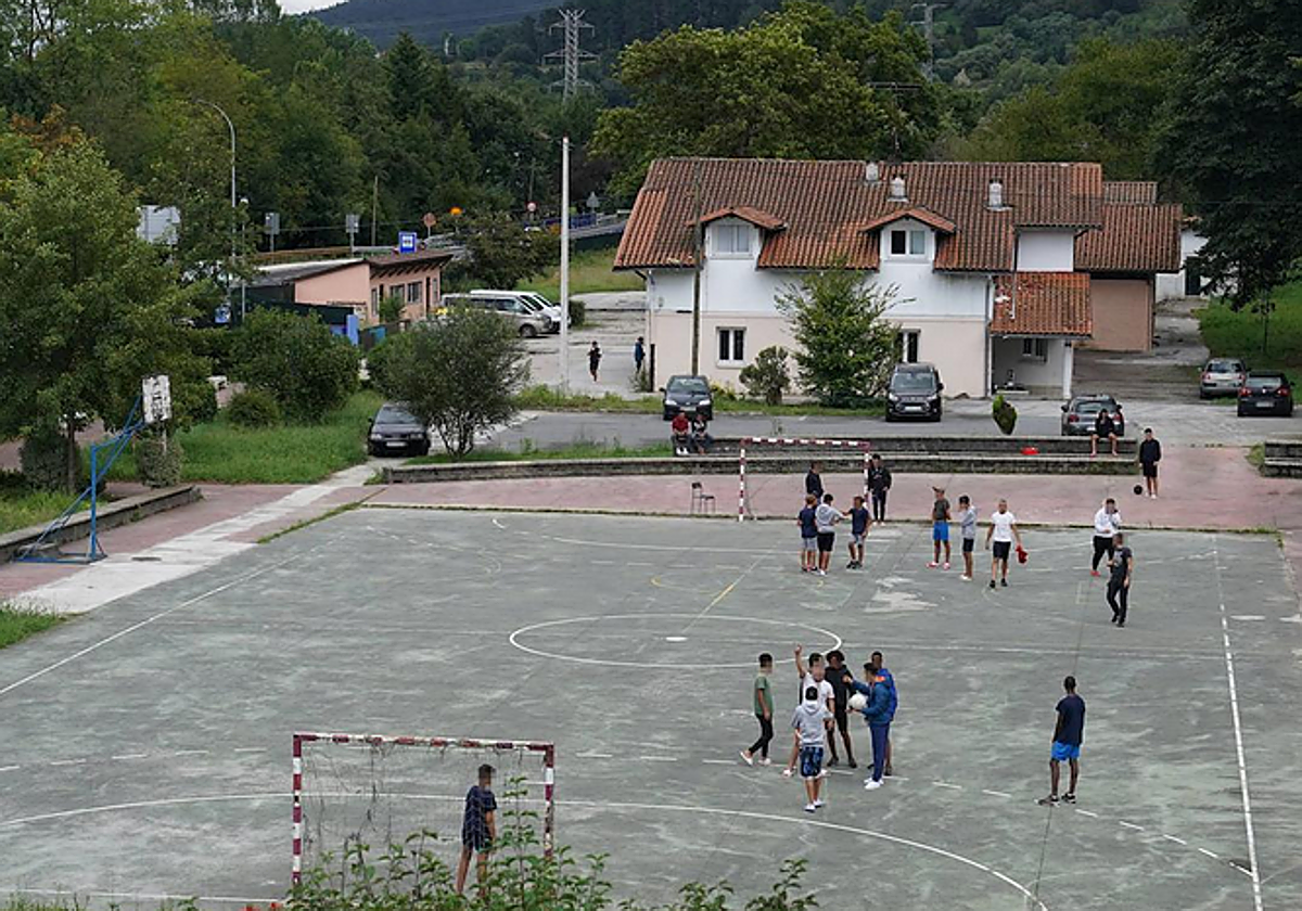 Imagen de archivo del centro de primera acogida de Amorebieta.