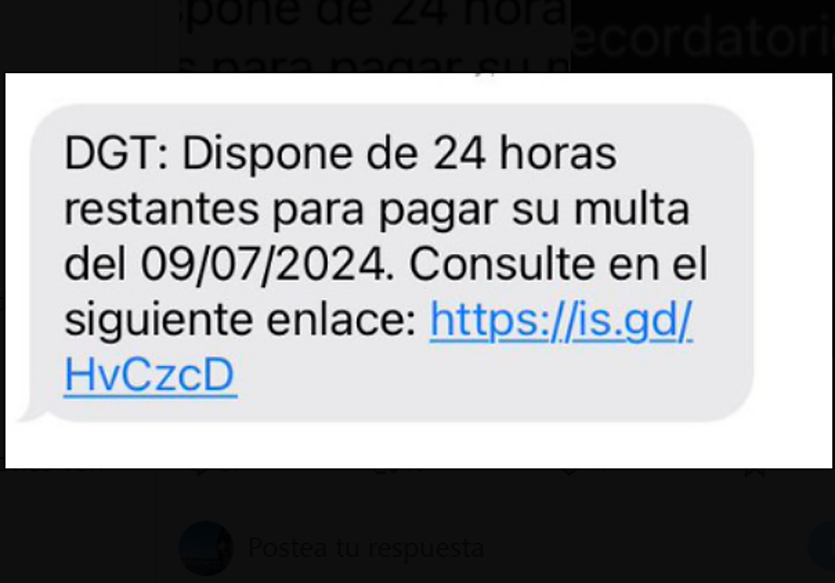 La DGT alerta de un nueva estafa: falsas multas enviadas por SMS y correo electrónico