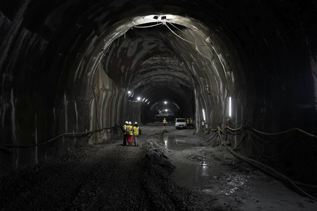 Así avanzan las obras en la línea del Topo de San Sebastián