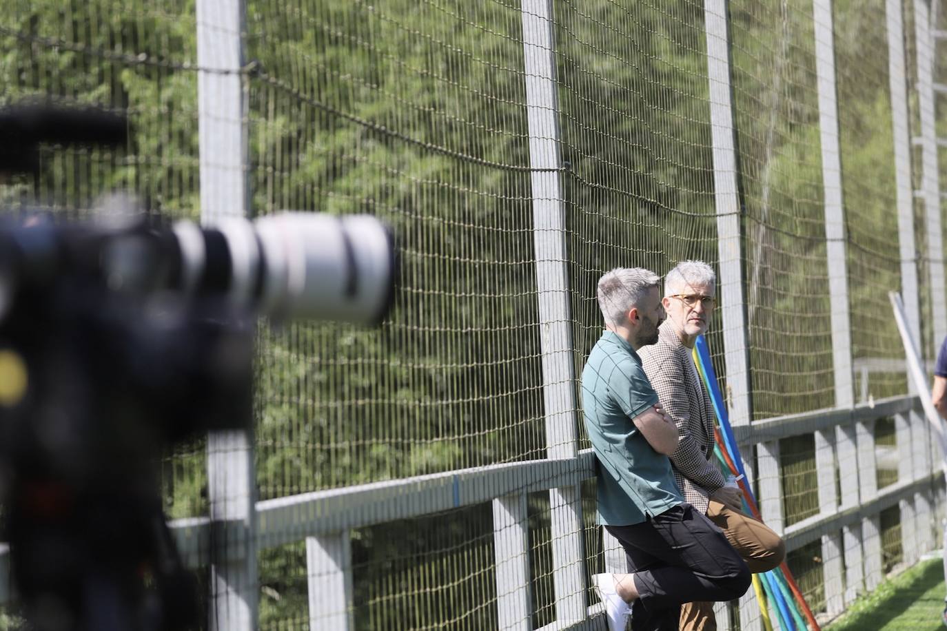 El equipo completa su primera jornada de trabajo