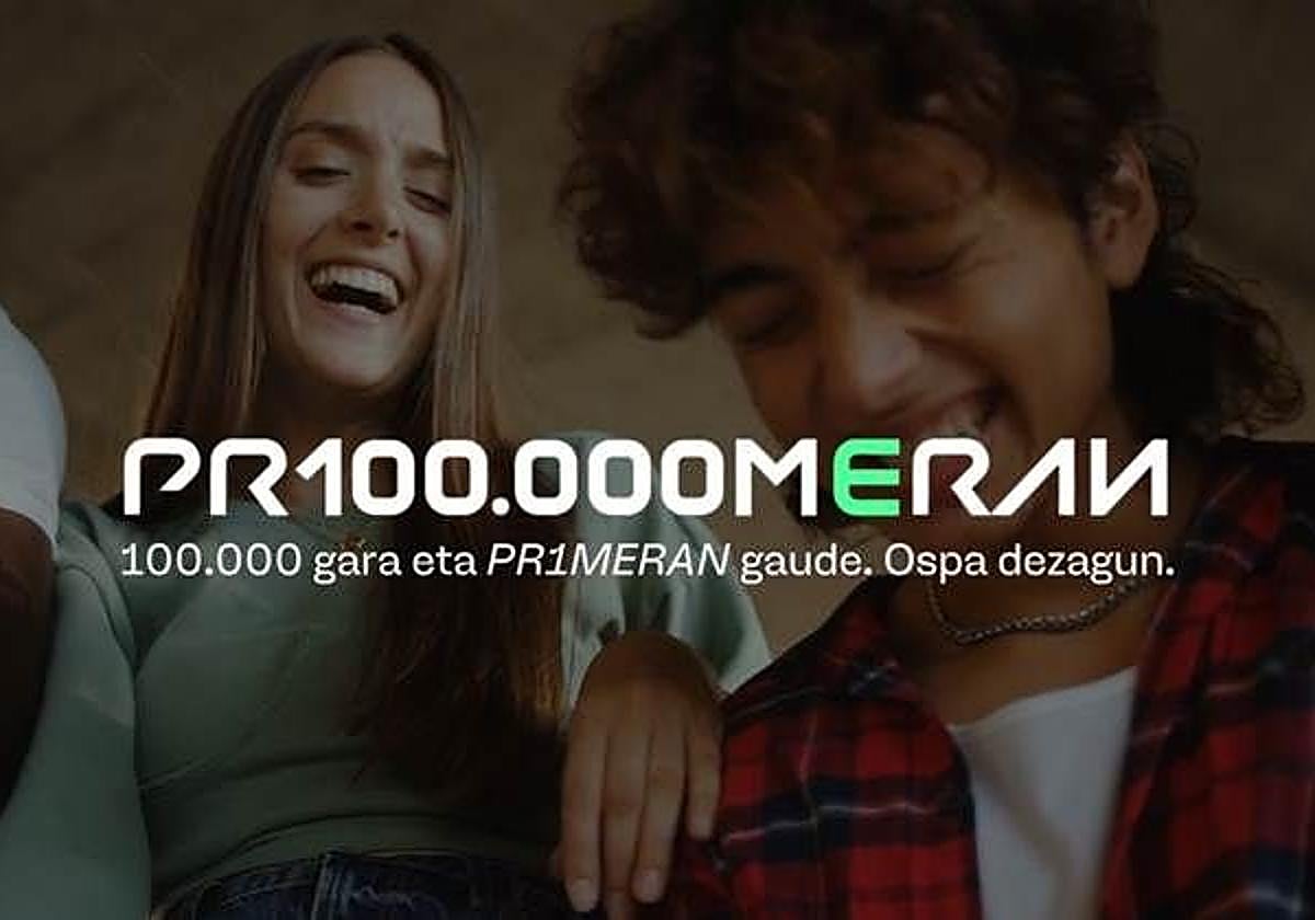 Primeran plataformak 100.000 erabiltzaileen langa gainditu du