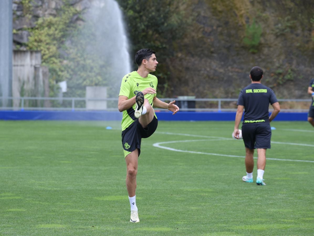 Segundo entrenamiento de la pretemporada