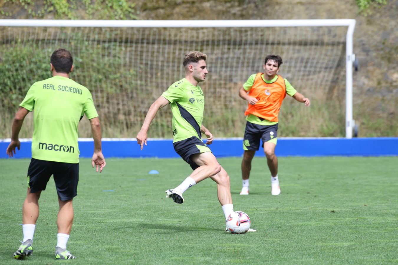 Segundo entrenamiento de la pretemporada