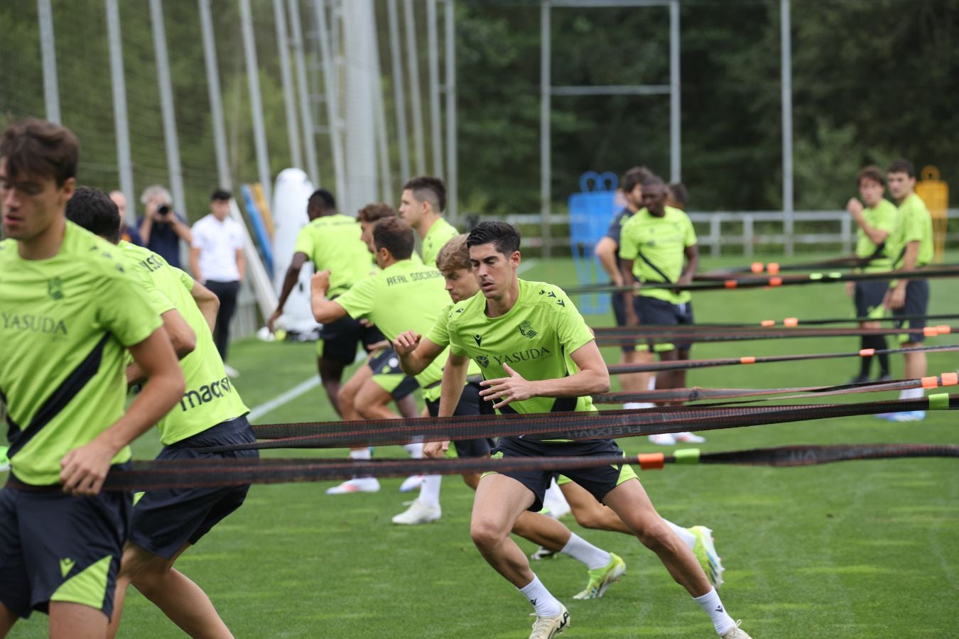 Segundo entrenamiento de la pretemporada