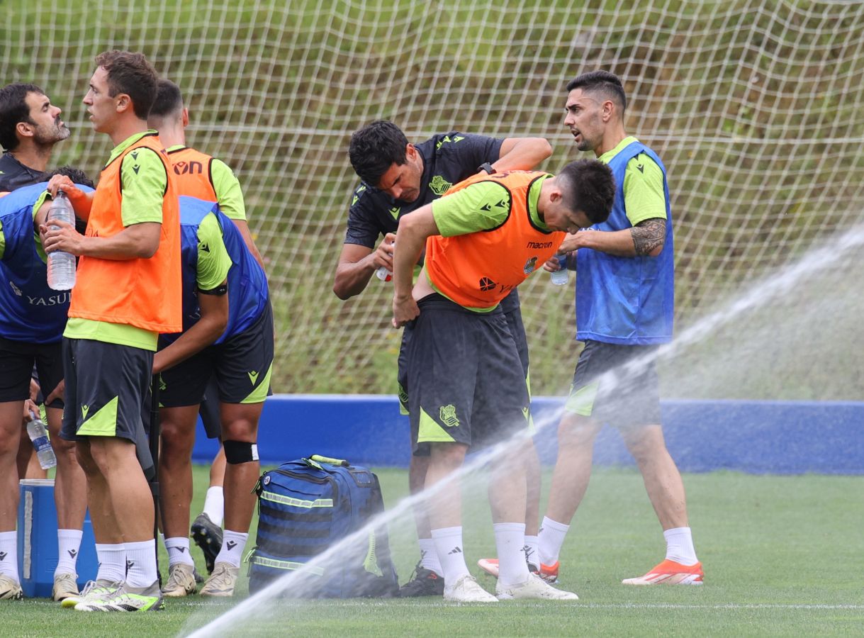 Segundo entrenamiento de la pretemporada