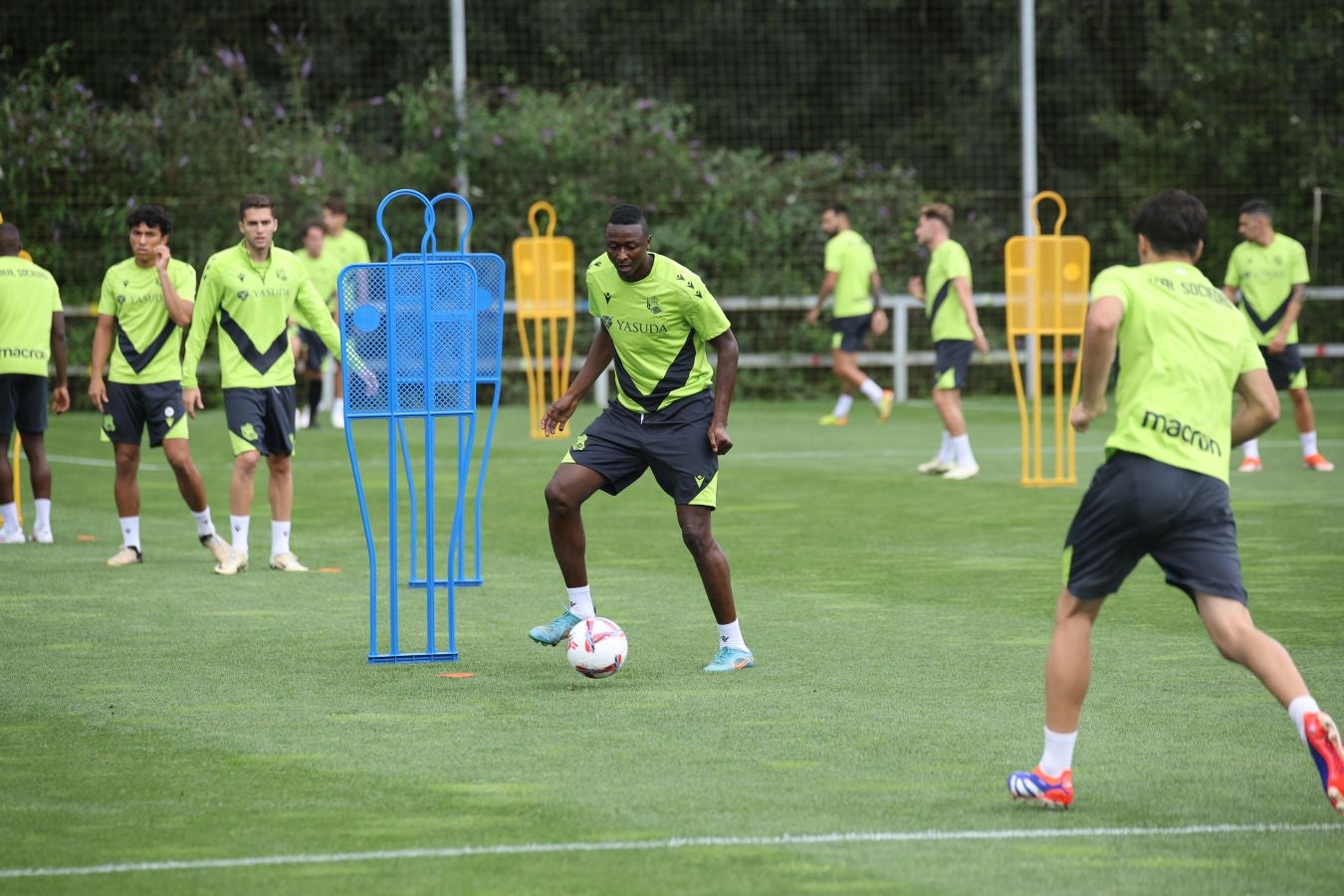 Segundo entrenamiento de la pretemporada