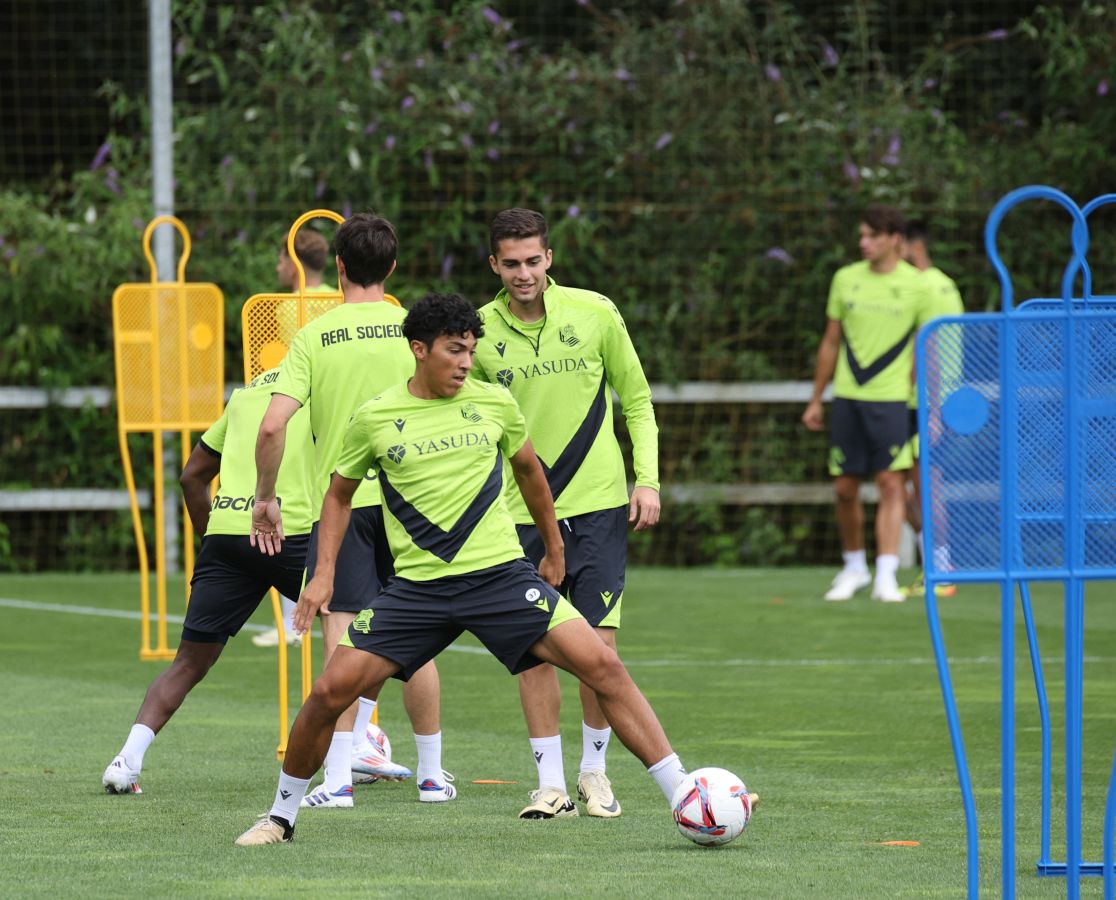 Segundo entrenamiento de la pretemporada