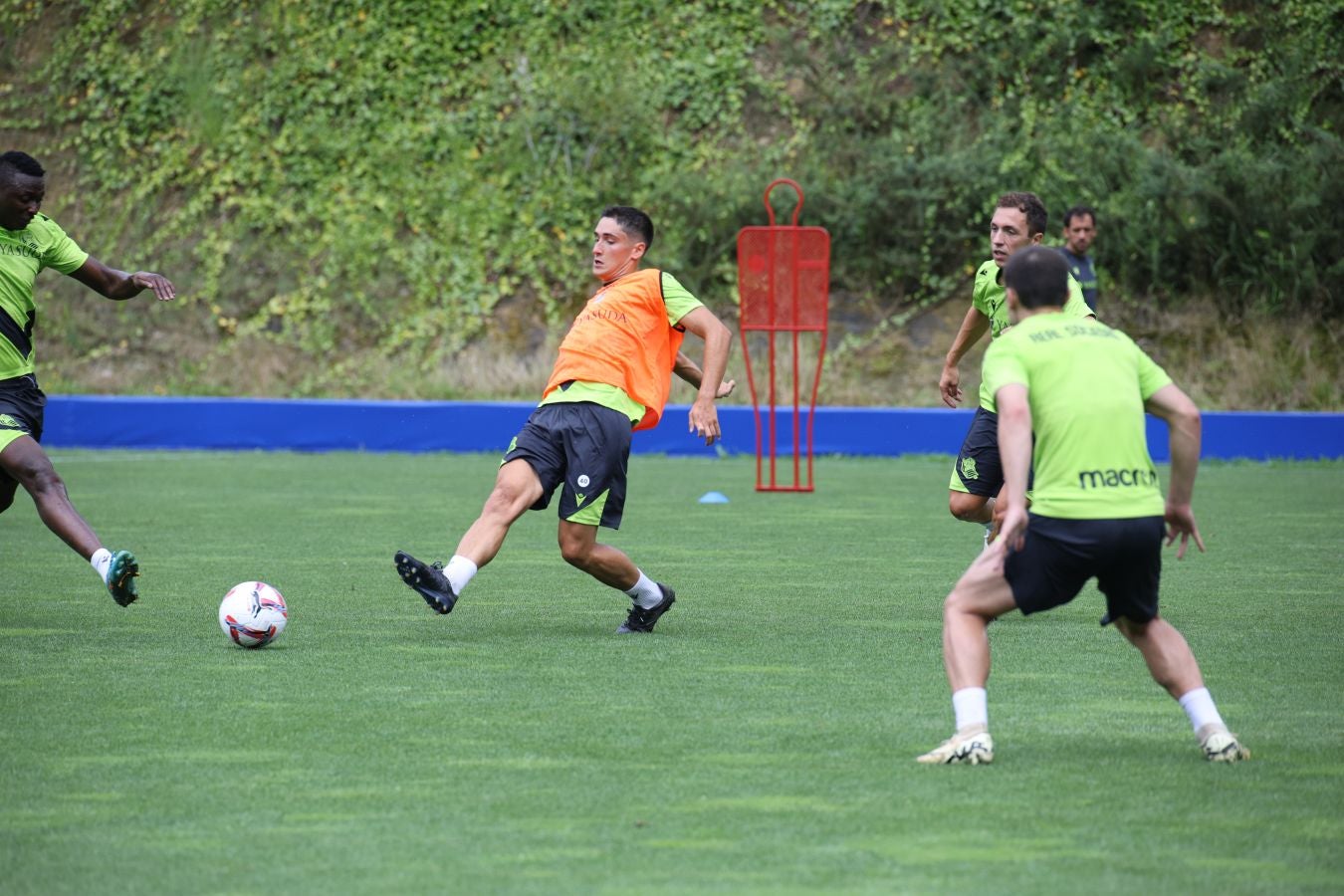Segundo entrenamiento de la pretemporada