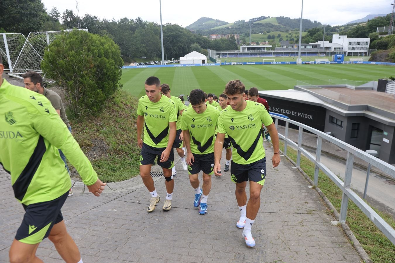 Segundo entrenamiento de la pretemporada
