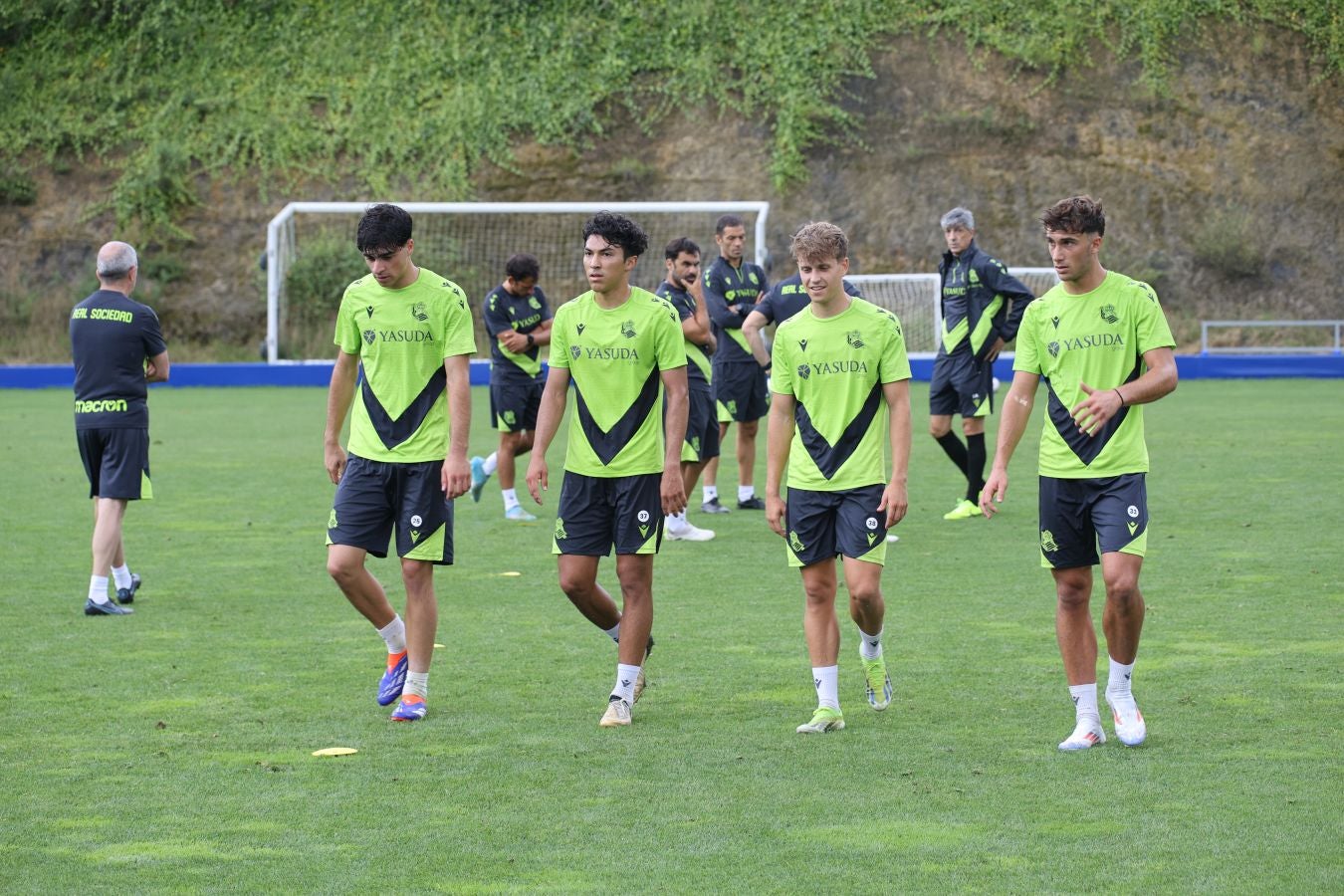 Segundo entrenamiento de la pretemporada