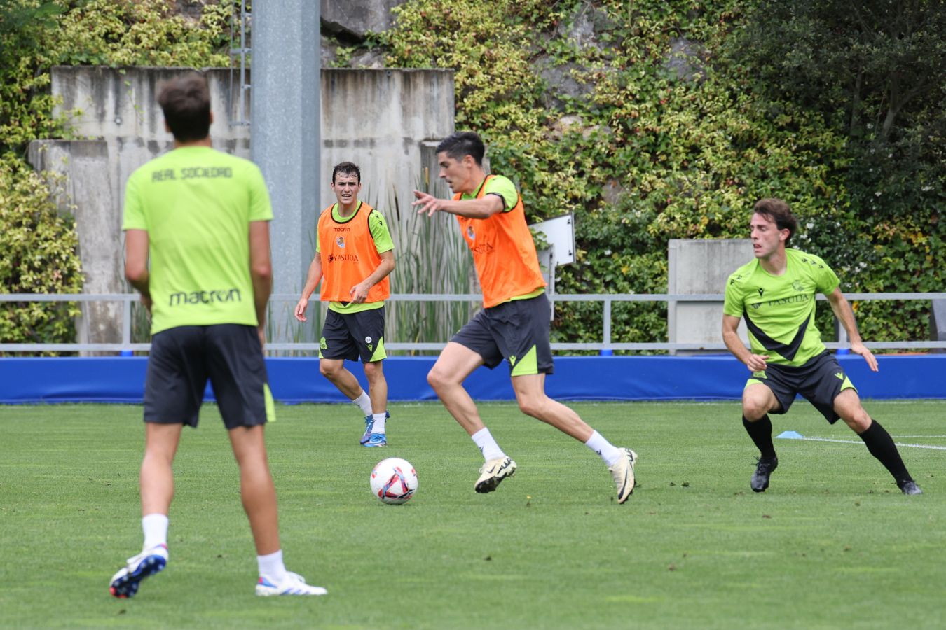 Segundo entrenamiento de la pretemporada