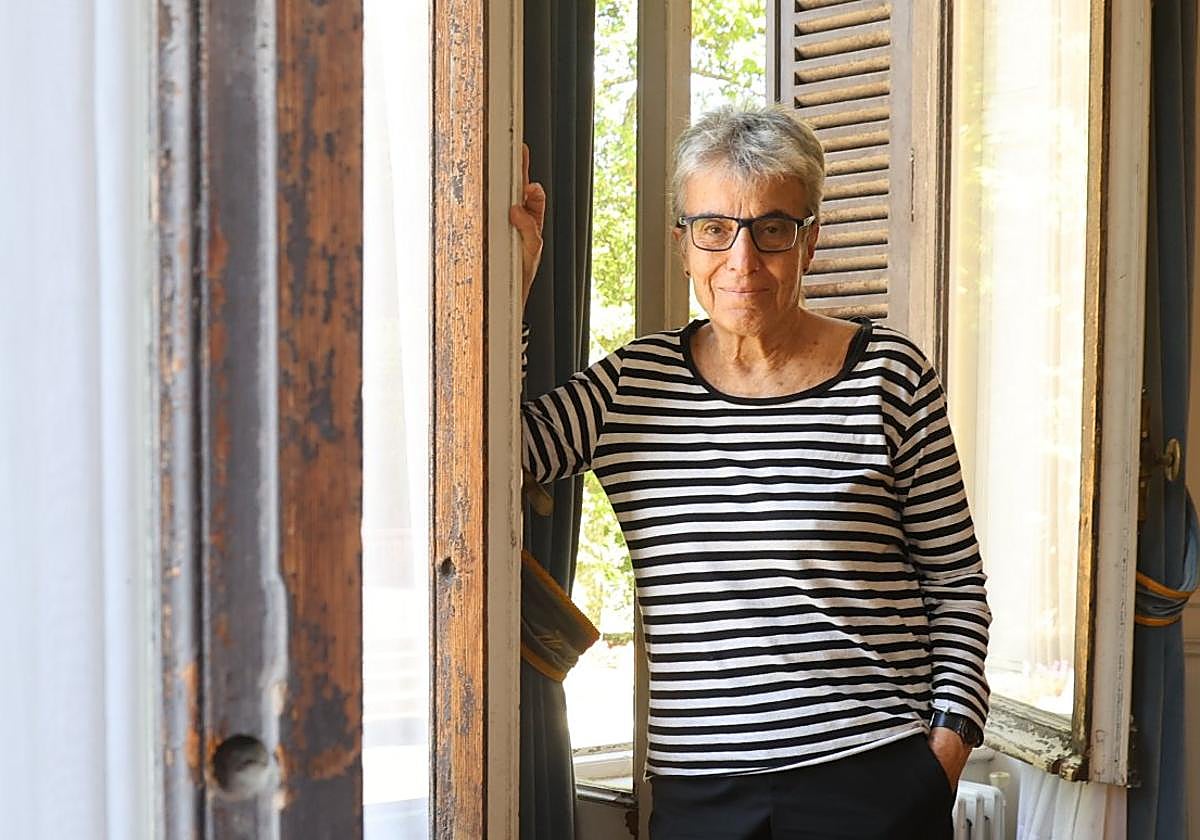 Anna Freixas ha participado en los cursos de verano de la UPV/EHU en el Palacio Miramar de San Sebastián esta semana.