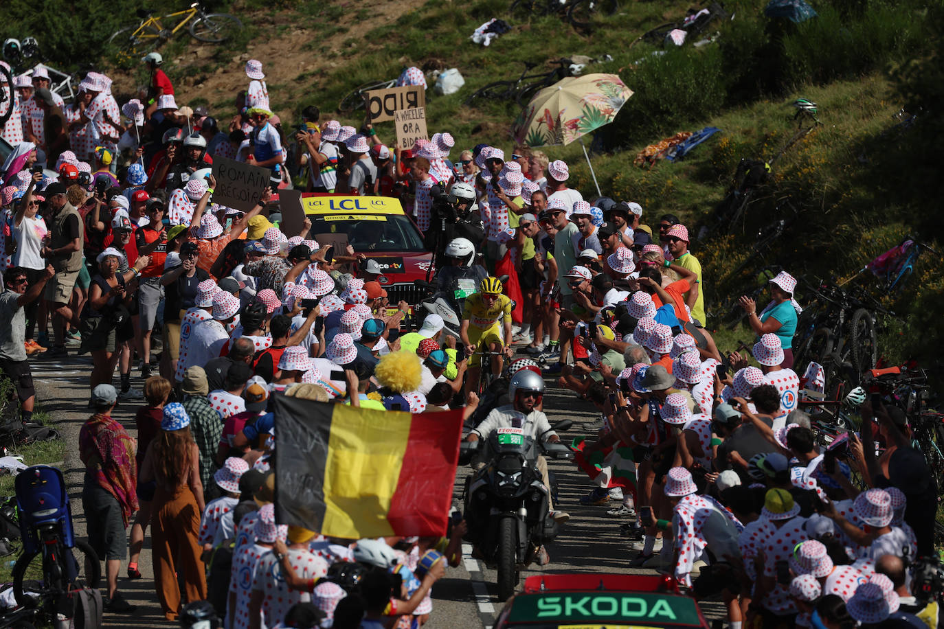 Las mejores imágenes de la 15ª etapa del Tour de Francia