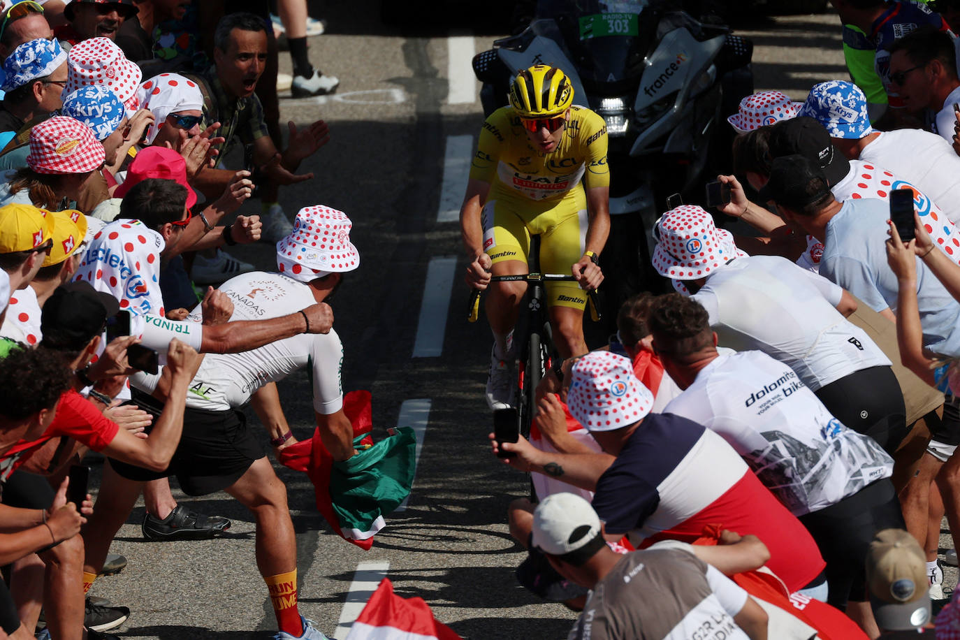 Las mejores imágenes de la 15ª etapa del Tour de Francia